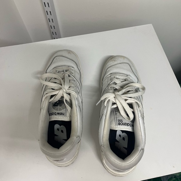 new balance 550s white grey size 6.5M/8 W - Picture 4 of 6